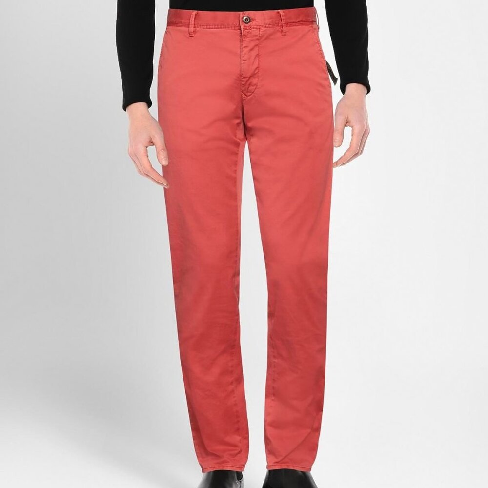 Incotex Italian luxury gabardine urban chino pants 32W NWT$495